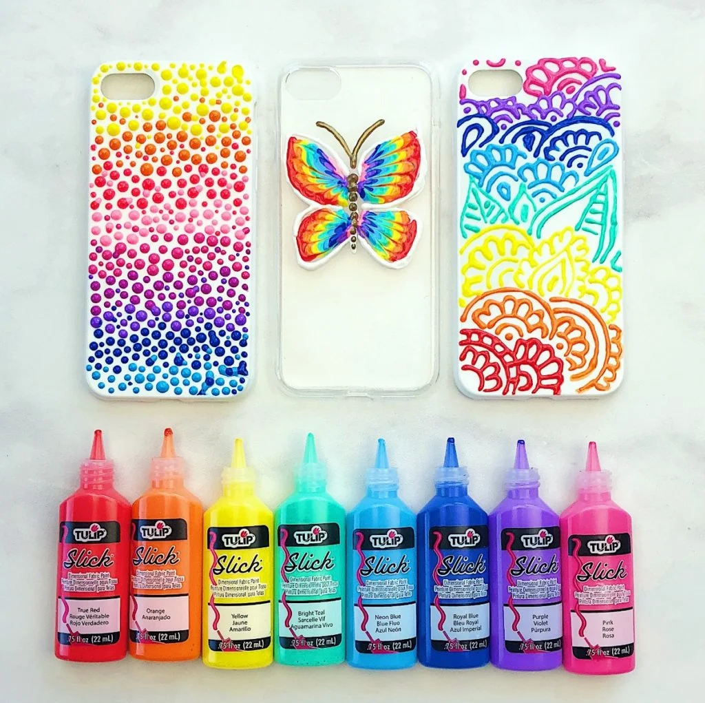 Tutorial membuat case HP dari akrilik dengan dekorasi puffy warna-warni, cocok untuk DIY aksesoris handphone handmade yang estetik dan unik.